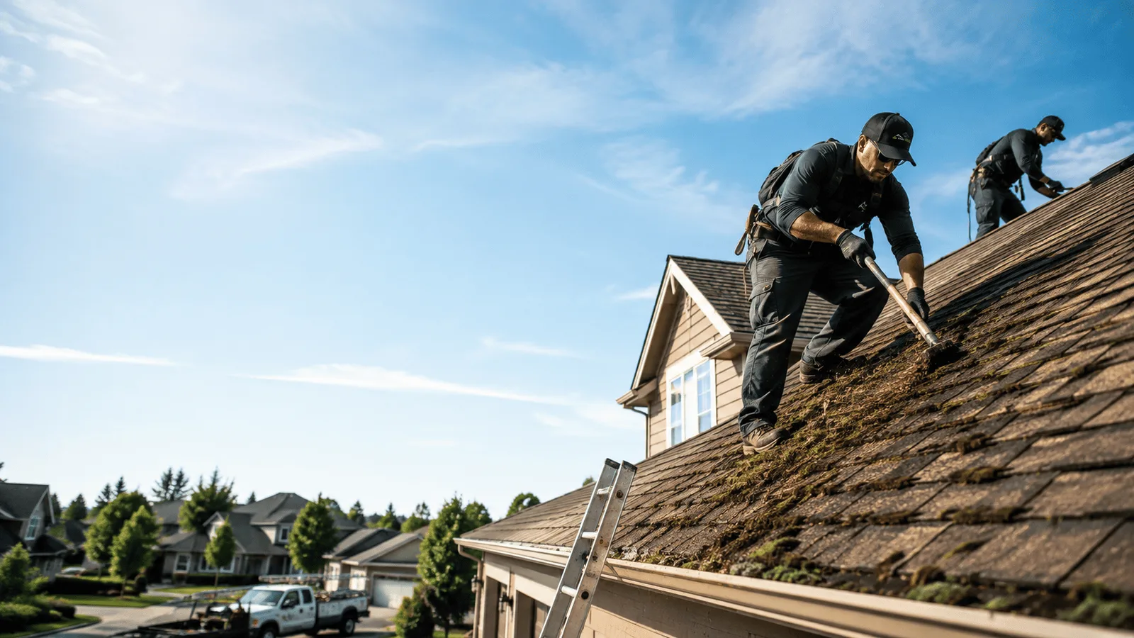 Roof Moss Removal in Larkspur, CA near me